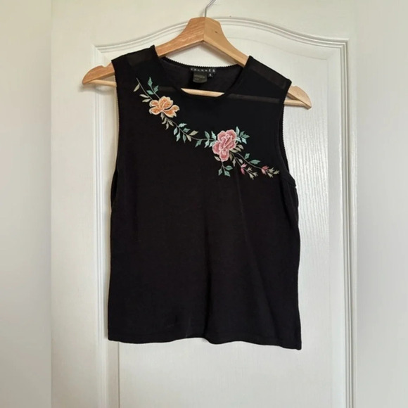 SPANNER Embroidered  Top - Picture 1 of 5
